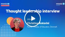 Christine Antorini former Denmark minister of education_HIMSS24 Europe Christine Antorini former Denmark minister of education_HIMSS24 Europe