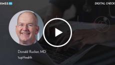 Dr. Don Rucker at 1upHealth_Physician at laptop with medical data Photo by Tippapatt/iStock/Getty Images Plus Dr. Don Rucker at 1upHealth_Physician at laptop with medical data Photo by Tippapatt/iStock/Getty Images Plus