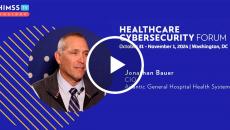 Jonathan Bauer at Atlantic General Hospital_Healthcare Cybersecurity Forum 2024 Jonathan Bauer at Atlantic General Hospital_Healthcare Cybersecurity Forum 2024
