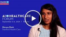 Dr. Shreya Shah at Stanford Health Care_AI in Healthcare Forum 2024 Dr. Shreya Shah at Stanford Health Care_AI in Healthcare Forum 2024